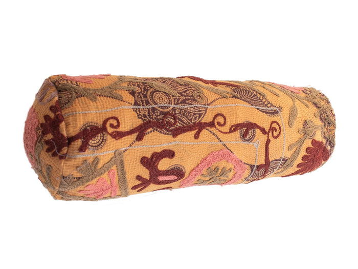 Suzani Bolster Cover Ø20x60