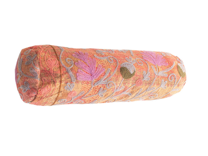 Suzani Bolster Cover Ø20x60