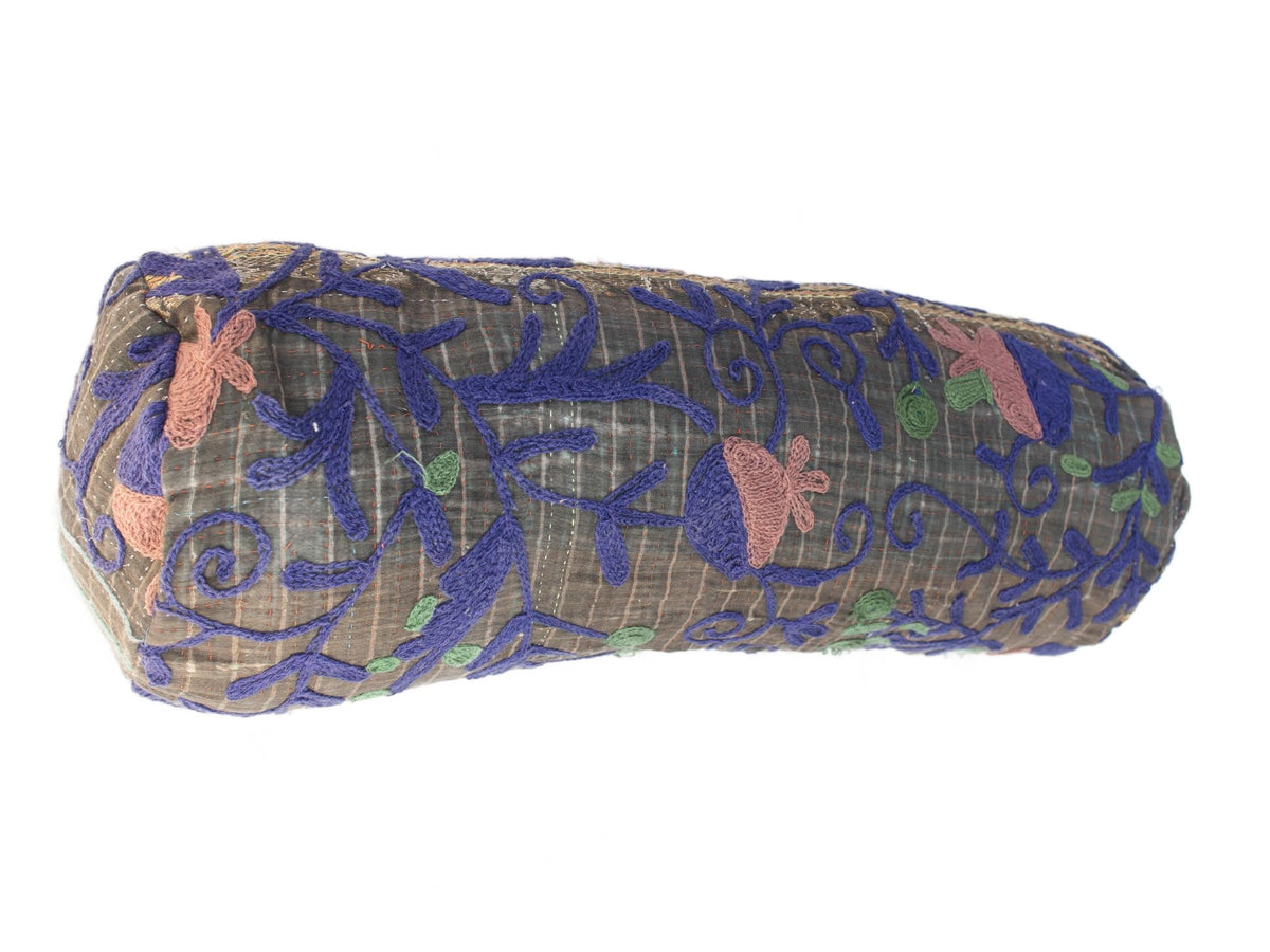 Suzani Bolster Cover Ø20x60