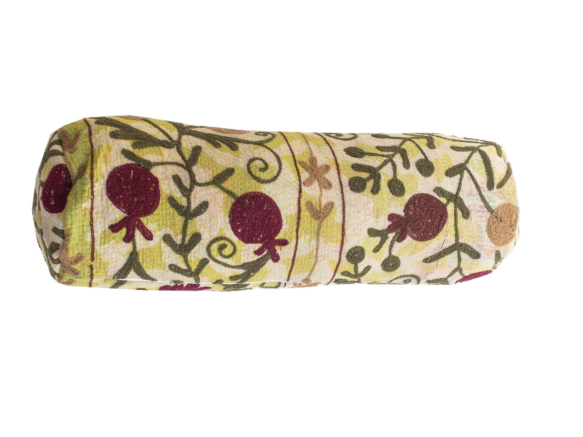 Suzani Bolster Cover Ø20x60