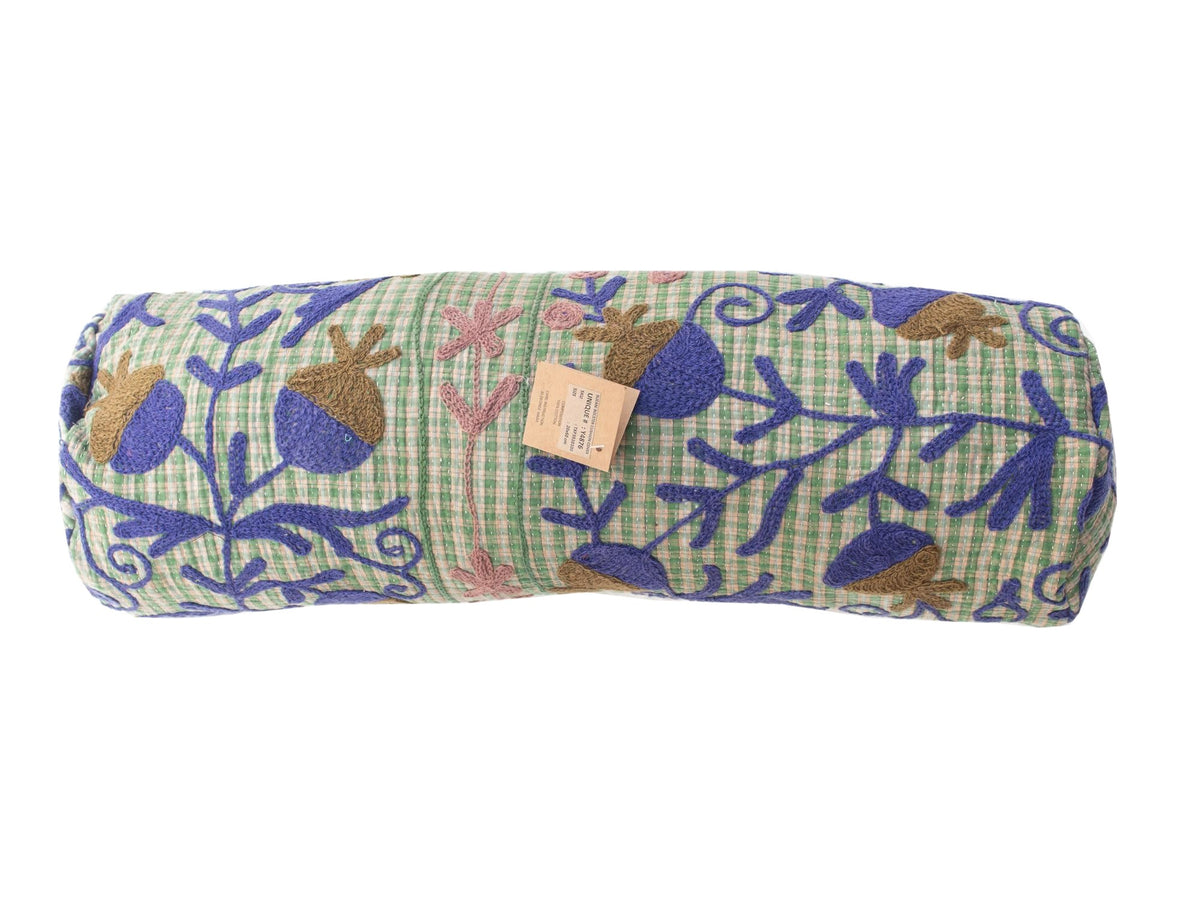 Suzani Bolster Cover Ø20x60