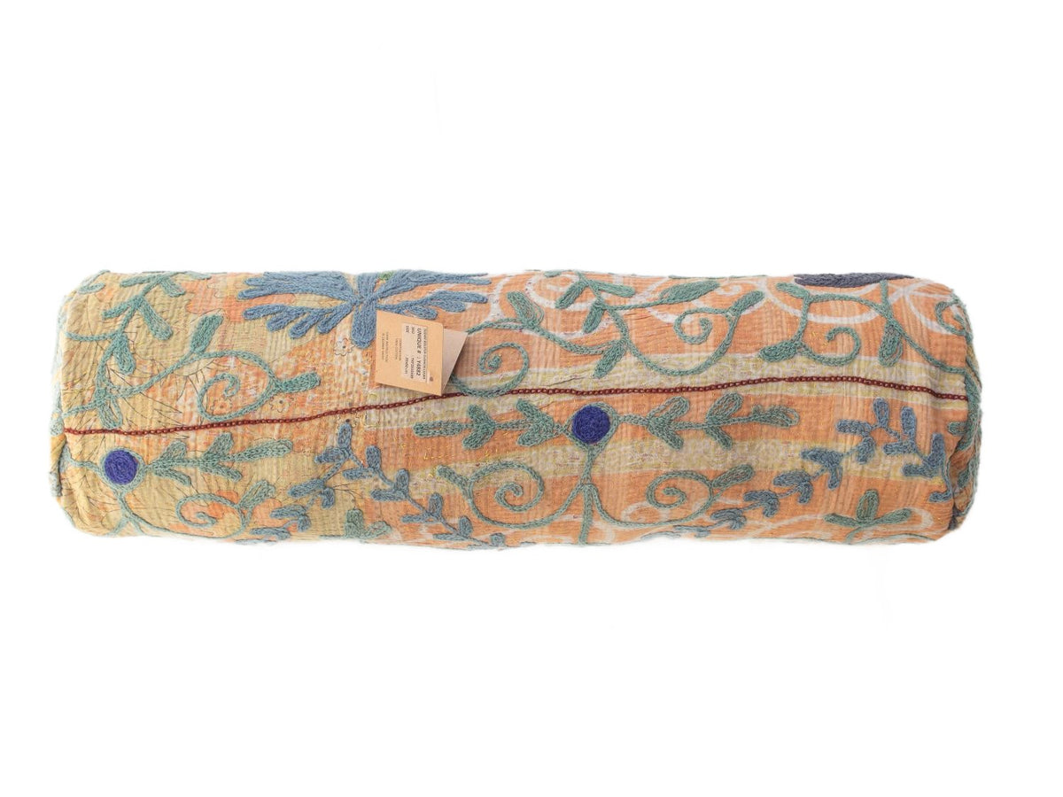 Suzani Bolster Cover Ø20x60