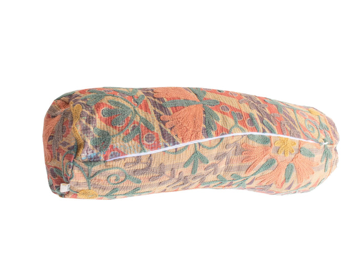 Suzani Bolster Cover Ø20x60