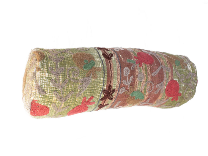 Suzani Bolster Cover Ø20x60