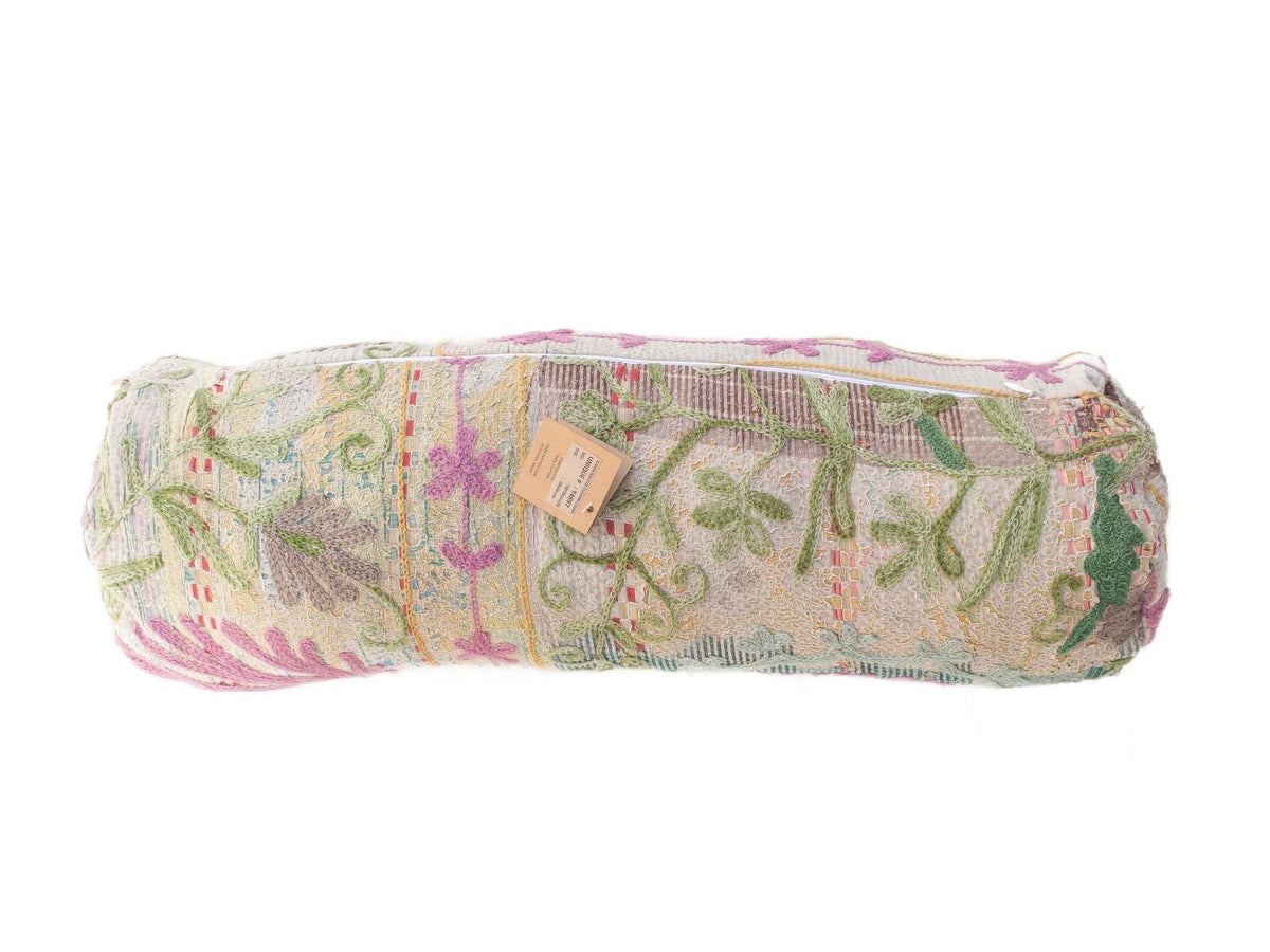 Suzani Bolster Cover Ø20x60